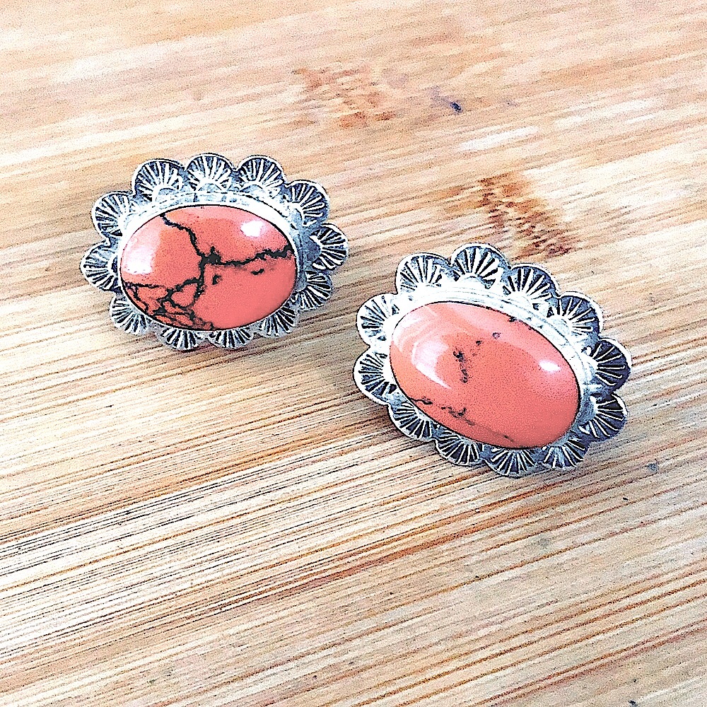 $72 Vintage Estate Clip On Earrings Sterling Silver 925 MEXICO